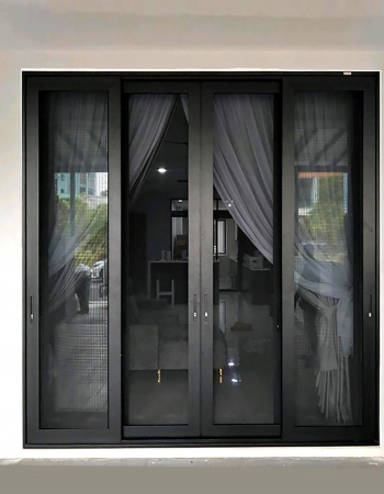 Cửa kính cường lực 2 cánh